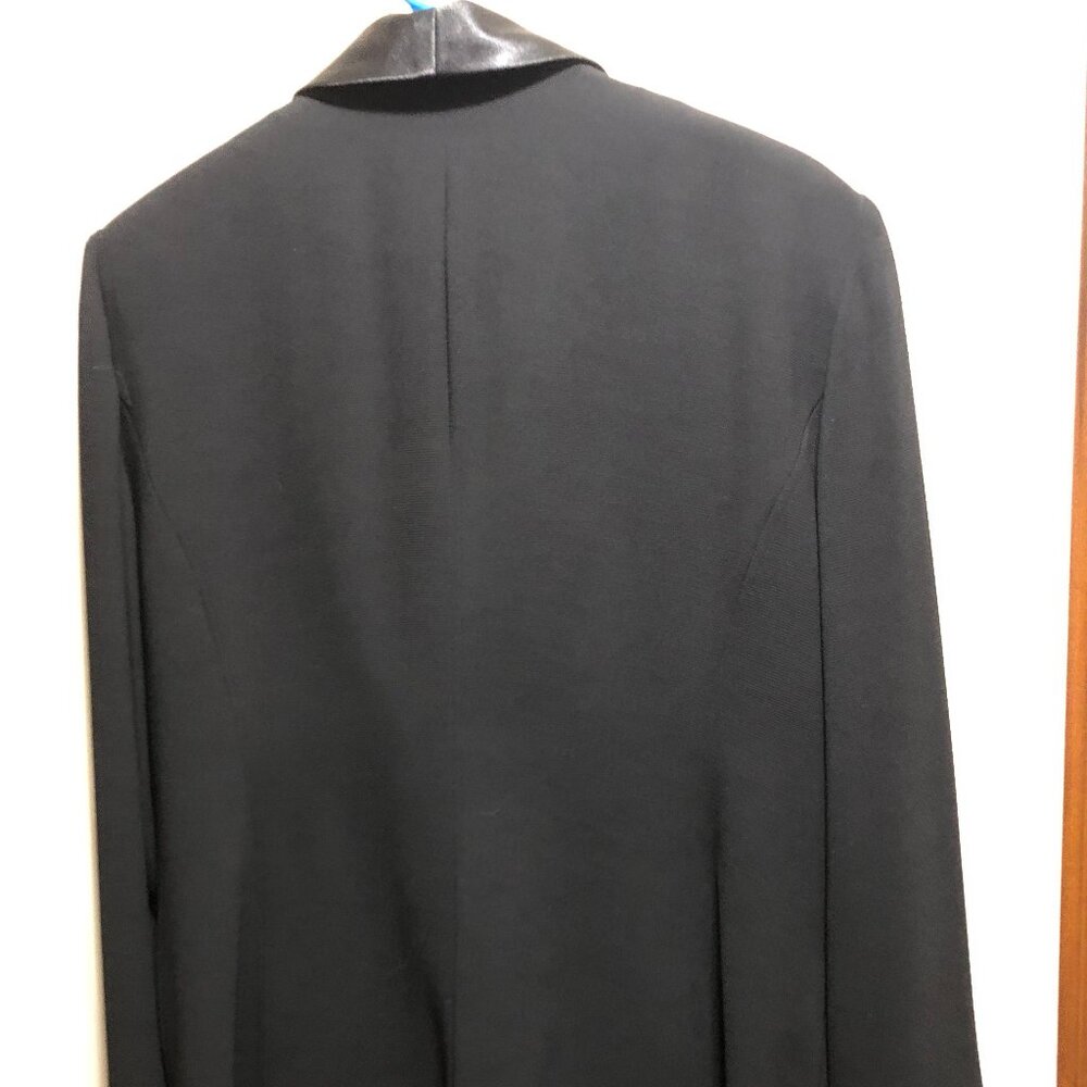 Black Blazer/Skirt Set Women's Size 14 Studio 1 - Picture 2 of 16